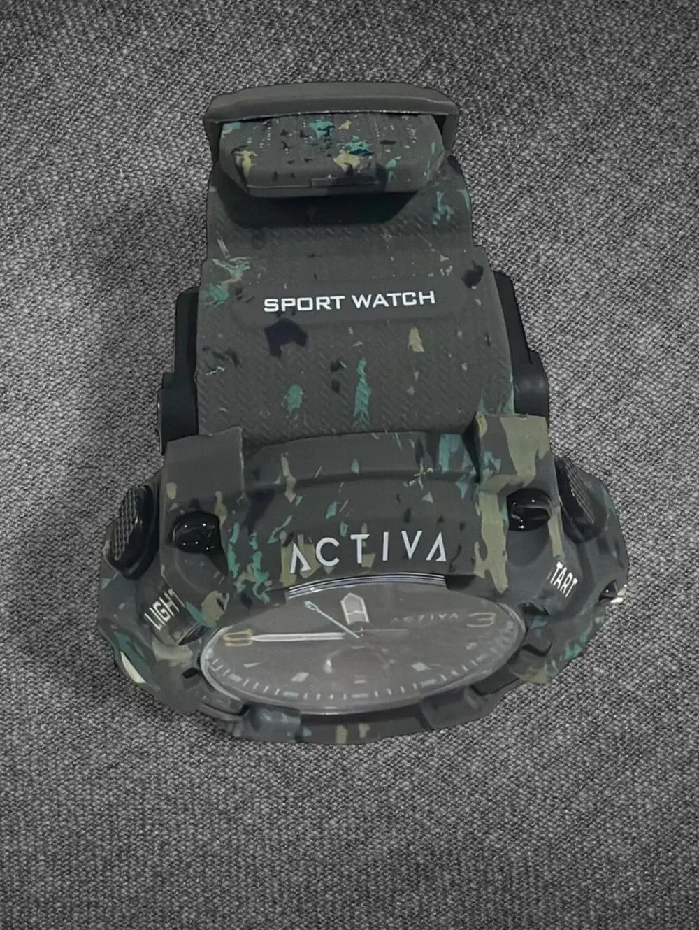 NWT Activa Decus X Invicta 49mm Camo Analog Digital Watch